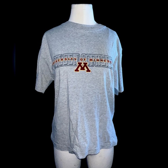☠️5/$20☠️AS SPORTS | VINTAGE LADIES UNIV OF MINNESOTA SHORT SLEEVE TEE XL - Picture 1 of 6